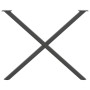 Patas para mesa de comedor en forma de X (2 unidades)