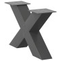 Patas para mesa de centro en forma de X (2 unidades)
