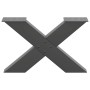 Patas para mesa de centro en forma de X (2 unidades)