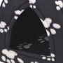 Cama cubo para gatos tamaño L negro