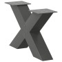 Patas para mesa de centro en forma de X (2 unidades)