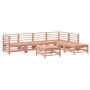 7-teiliges Gartenmöbel-Set mit Kissen aus Douglasienholz von vidaXL, Gartensets - Ref: Foro24-3185981, Preis: 602,25 €, Rabat...