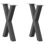 Patas para mesa de comedor en forma de X (2 unidades)
