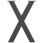 Patas para mesa de comedor en forma de X (2 unidades)