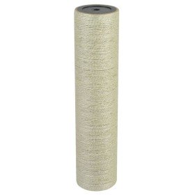 Poste rascador para gatos 8x35 cm 8 mm beige