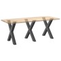 Patas para mesa de comedor en forma de X (3 unidades)