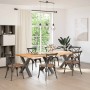 Patas para mesa de comedor en forma de X (3 unidades)