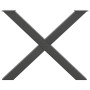 Patas para mesa de comedor en forma de X (3 unidades)