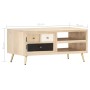 Mesa de centro de madera maciza de mango 90x45x40cm de vidaXL, Mesas de centro - Ref: Foro24-286523, Precio: 199,32 €, Descue...