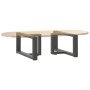 Patas para mesa de centro en forma de T (2 unidades)