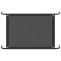 Cama de perro elevada negra textilene L