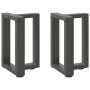 Patas para mesa de centro en forma de T (2 unidades)