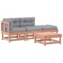 4-teiliges Gartenmöbel-Set mit Kissen aus Douglasienholz von vidaXL, Gartensets - Ref: Foro24-3186016, Preis: 320,57 €, Rabat...