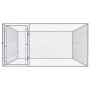 Perrera de exterior de acero galvanizado 2x2x1 m en Casetas y cercados para perros | Comprar online en Foro24