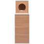 Bloque de casas para gatos con alfombra rascadora sisal 100 cm