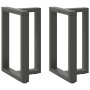Patas para mesa de comedor en forma de T (2 unidades)