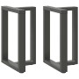 Patas para mesa de comedor en forma de T (2 unidades)