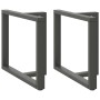 Patas para mesa de comedor en forma de T (2 unidades)