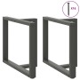 Patas para mesa de comedor en forma de T (2 unidades)