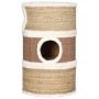 Barril rascador para gatos hierba marina 60 cm