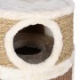 Barril rascador para gatos hierba marina 60 cm