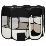 Parque de perros plegable bolsa de transporte negro 90x90x58 cm en Casetas y cercados para perros | Comprar online en Foro24