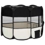 Parque de perros plegable bolsa de transporte negro 90x90x58 cm en Casetas y cercados para perros | Comprar online en Foro24