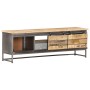 TV-Schrank aus massivem Mangoholz, 120 x 30 x 40 cm von vidaXL, TV-Möbel - Ref: Foro24-286533, Preis: 271,74 €, Rabatt: %