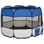 Parque de perros plegable y bolsa de transporte azul 90x90x58cm en Casetas y cercados para perros | Comprar online en Foro24