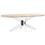 Pata para mesa de centro con forma de araña, color blanco, 98 x