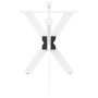 Pata de mesa de comedor forma araña blanca 120x68x(72-73) cm