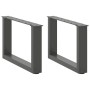 Patas para mesa de centro en forma de U (2 unidades)