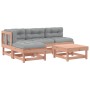 Garden furniture set 5 pieces and cushions made of Douglas fir wood by vidaXL, Garden sets - Ref: Foro24-3186044, Price: 387,...
