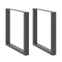 Patas para mesa de comedor en forma de U (2 unidades)