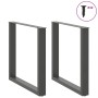 Patas para mesa de comedor en forma de U (2 unidades)
