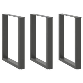 Patas para mesa de comedor en forma de U (3 unidades)