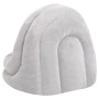 Cama para gatos color gris y crema 50x50x45 cm