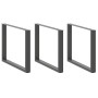 Patas para mesa de comedor en forma de U (3 unidades)