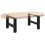 Patas para mesa de centro negras (2 unidades, 50 x 30-31 cm