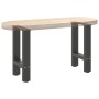 Patas para mesa de centro antracita (2 unidades, 38 x 42-43 cm