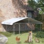Perrera de exterior con tejado 300x300x150 cm en Casetas y cercados para perros | Comprar online en Foro24