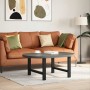 Patas para mesa de centro negras (2 unidades, 70 x 42-43 cm