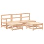 5-piece garden furniture set and solid wood cushions by vidaXL, Garden sets - Ref: Foro24-3186060, Price: 348,67 €, Discount: %