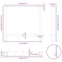 Patas para mesa de comedor de acero natural (2 unidades, 80 x