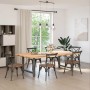 Patas para mesa de comedor antracita (2 unidades, 90 x 72-73