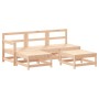 5-teiliges Gartenmöbel-Set und Massivholzkissen von vidaXL, Gartensets - Ref: Foro24-3186053, Preis: 354,97 €, Rabatt: %