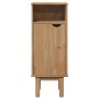 Mueble de baño OTTA madera maciza de pino 35x30x90 cm