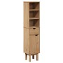 Mueble de baño OTTA madera maciza de pino 35x30x159 cm