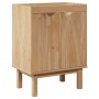 Mueble de lavabo de baño OTTA madera maciza de pino 59x40x80 cm
