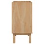 Mueble de lavabo de baño OTTA madera maciza de pino 59x40x80 cm